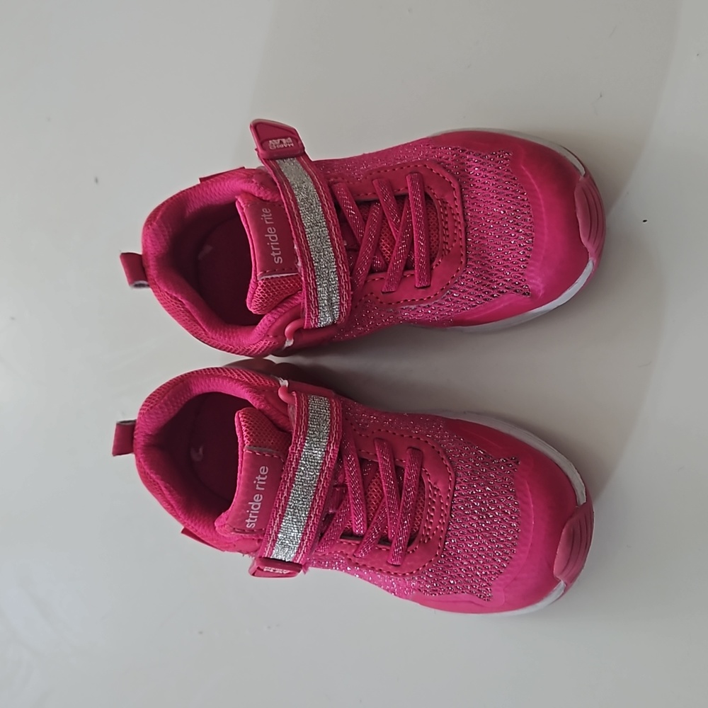 Hot Pink light up Stride Rite sneakers